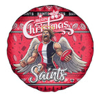 Saints Football Xmas Spare Tire Cover Australia AFL Mascot