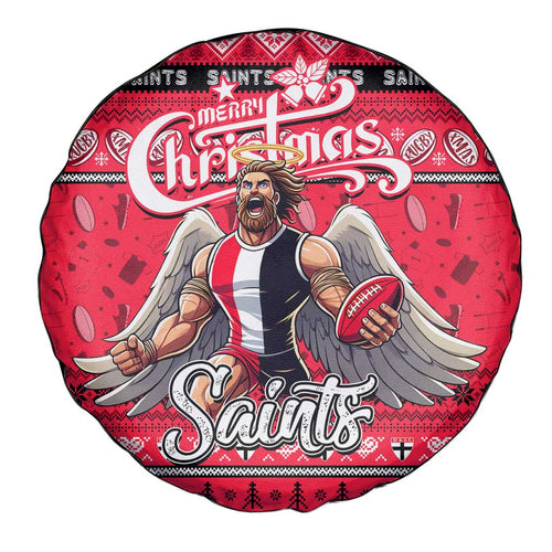 Saints Football Xmas Spare Tire Cover Australia AFL Mascot