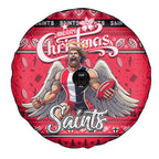 Saints Football Xmas Spare Tire Cover Australia AFL Mascot