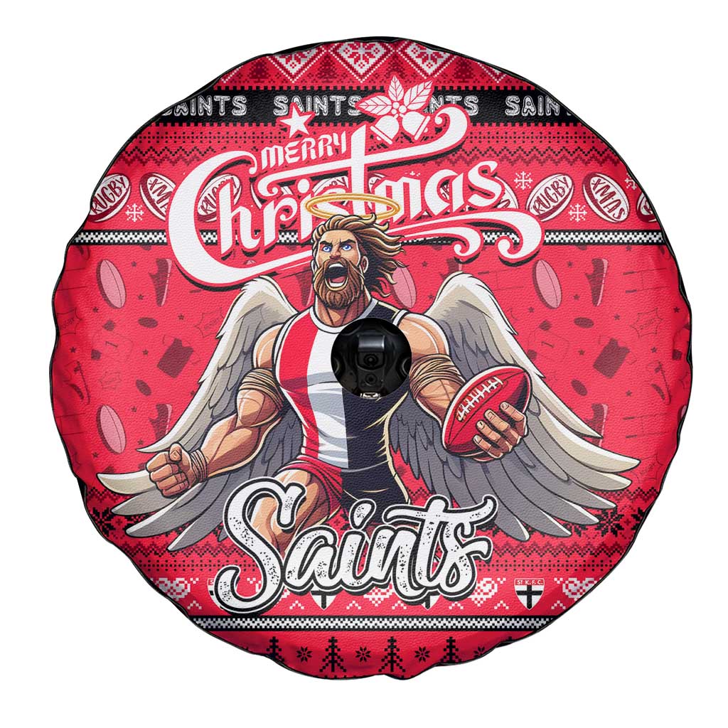 Saints Football Xmas Spare Tire Cover Australia AFL Mascot