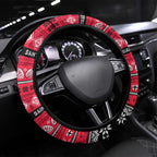 Saints Football Xmas Steering Wheel Cover Australia AFL Mascot