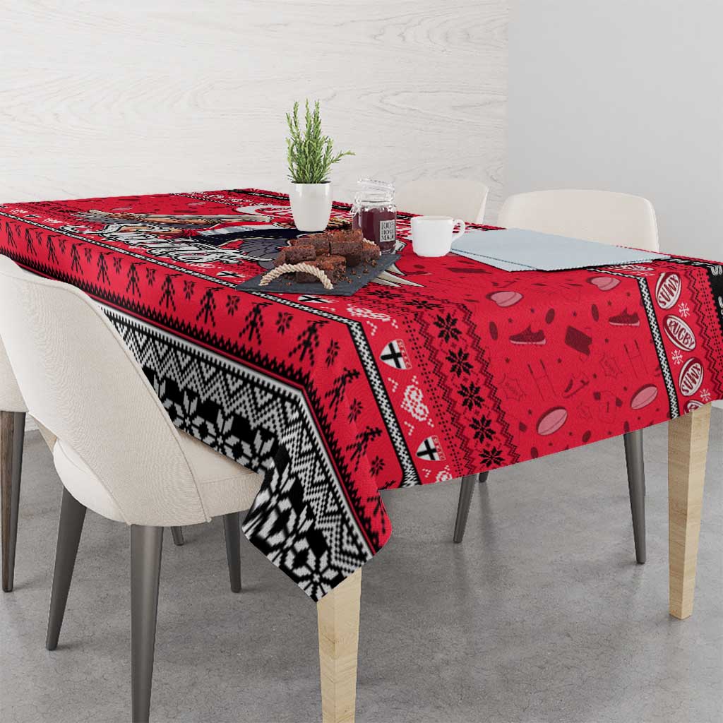 Saints Football Xmas Tablecloth Australia AFL Mascot