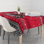 Saints Football Xmas Tablecloth Australia AFL Mascot