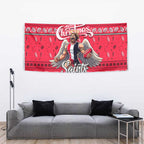 Saints Football Xmas Tapestry Australia AFL Mascot