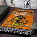 Tigers Football Xmas Area Rug Australia AFL Mascot