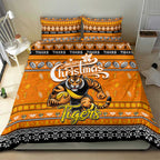 Tigers Football Xmas Bedding Set Australia AFL Mascot