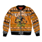 Personalized Tigers Rugby Xmas Bomber Jacket Australia AFL Mascot