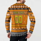 Personalized Tigers Rugby Xmas Button Sweatshirt Australia AFL Mascot