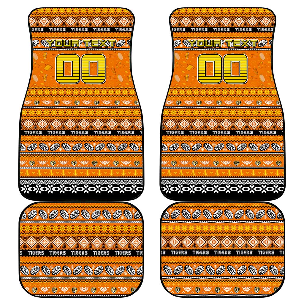 Tigers Football Xmas Car Mats Australia AFL Mascot