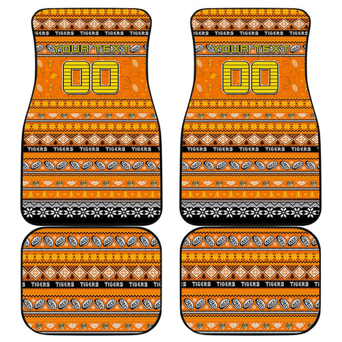 Tigers Football Xmas Car Mats Australia AFL Mascot