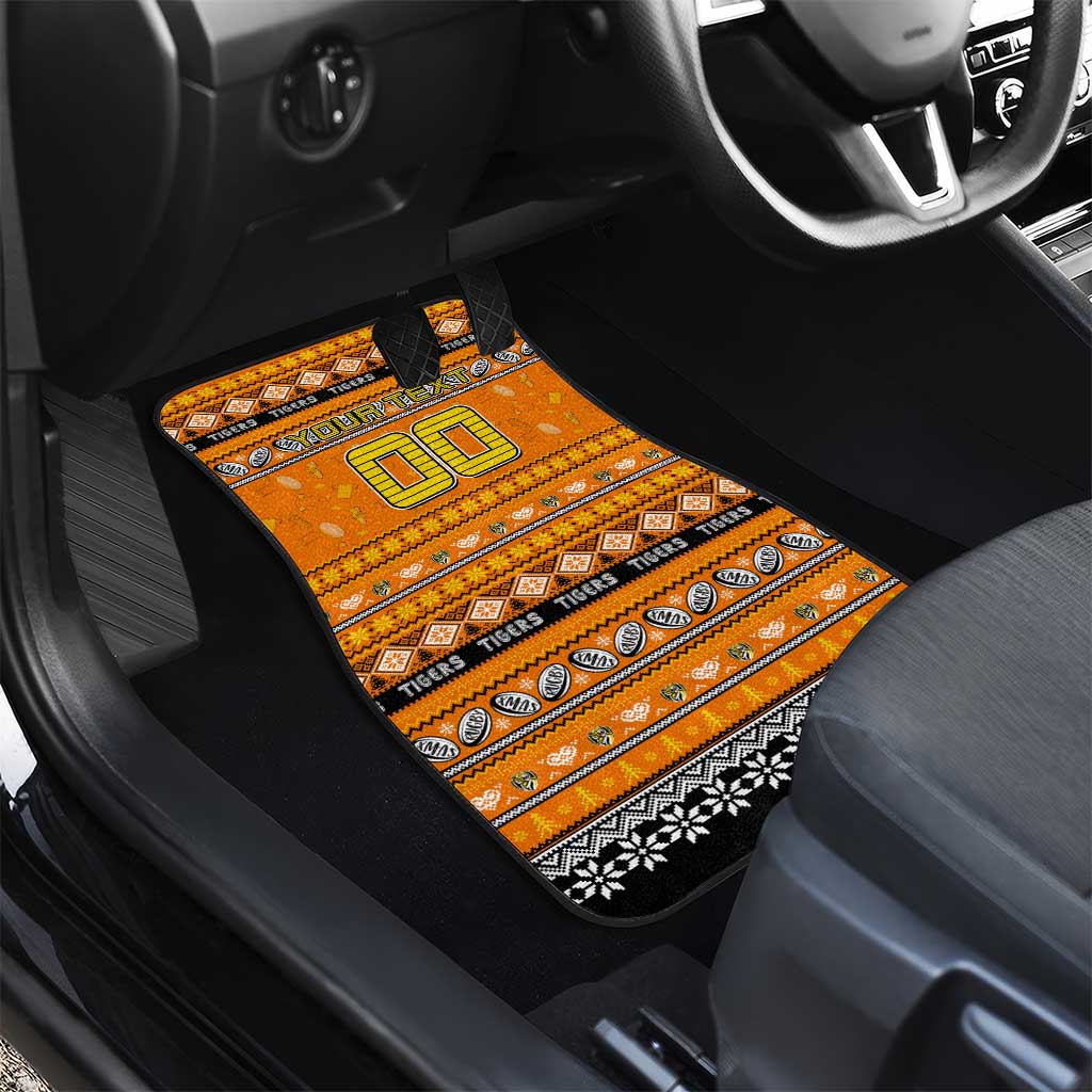Tigers Football Xmas Car Mats Australia AFL Mascot