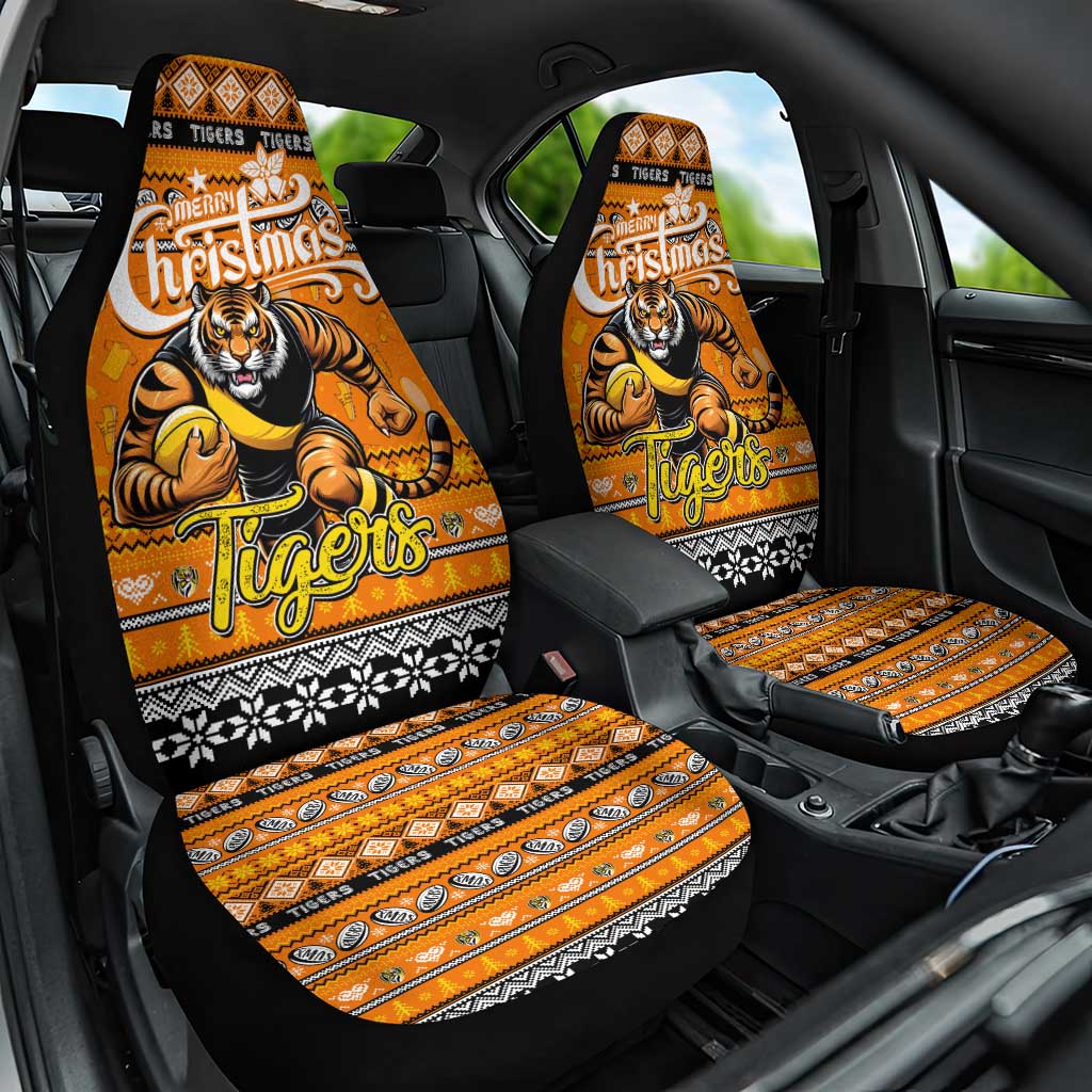 Tigers Football Xmas Car Seat Cover Australia AFL Mascot