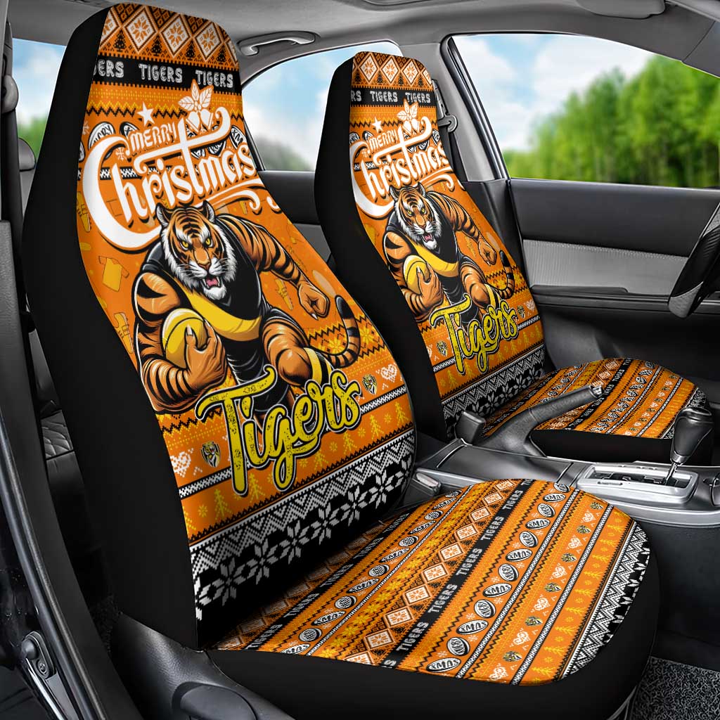 Tigers Football Xmas Car Seat Cover Australia AFL Mascot