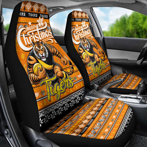 Tigers Football Xmas Car Seat Cover Australia AFL Mascot