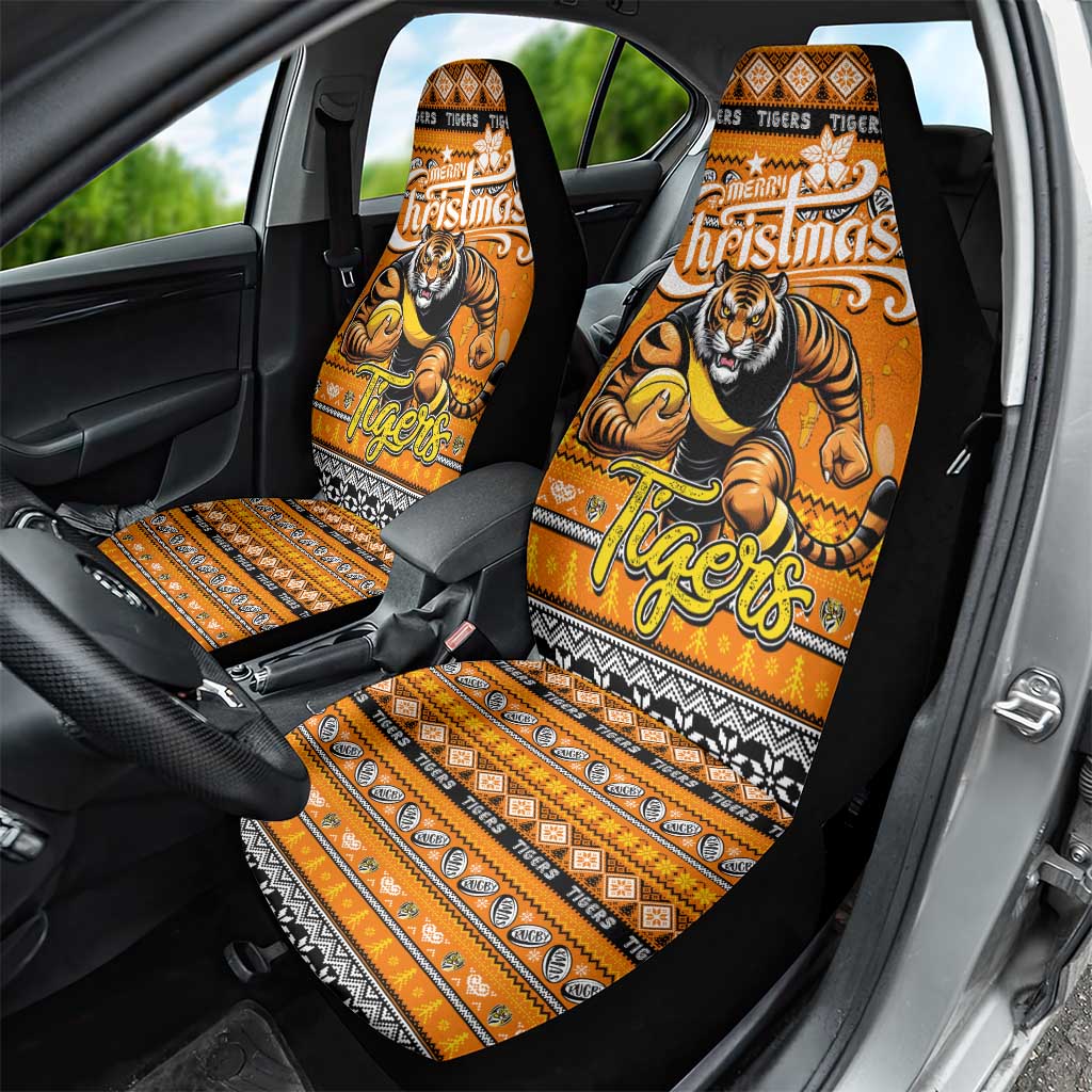 Tigers Football Xmas Car Seat Cover Australia AFL Mascot