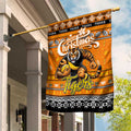 Tigers Football Xmas Garden Flag Australia AFL Mascot
