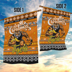 Tigers Football Xmas Garden Flag Australia AFL Mascot
