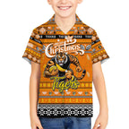 Personalized Tigers Rugby Xmas Kid Hawaiian Shirt Australia AFL Mascot