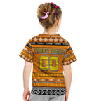 Personalized Tigers Rugby Xmas Kid T Shirt Australia AFL Mascot