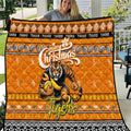 Tigers Football Xmas Quilt Australia AFL Mascot