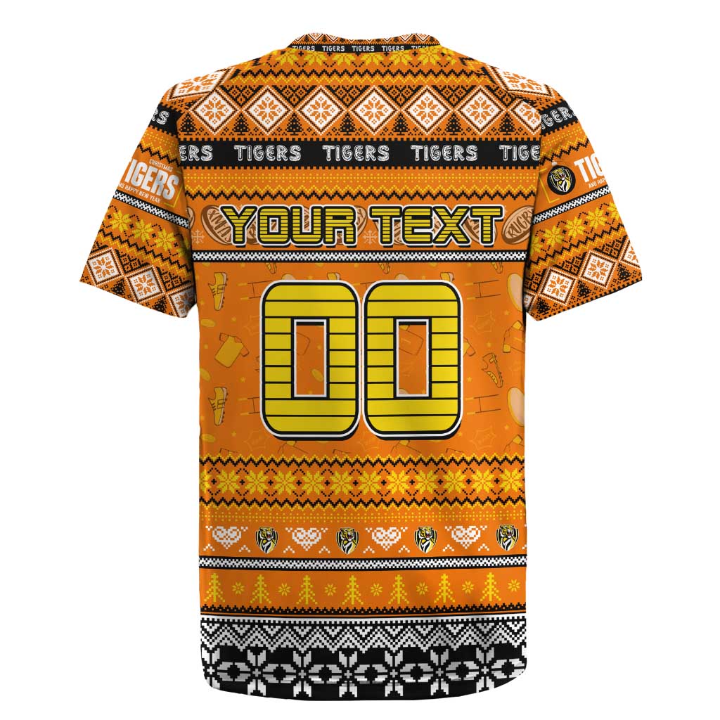 Personalized Tigers Rugby Xmas Rugby Jersey Australia AFL Mascot
