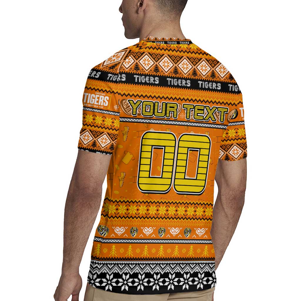 Personalized Tigers Rugby Xmas Rugby Jersey Australia AFL Mascot