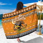 Tigers Football Xmas Sarong Australia AFL Mascot