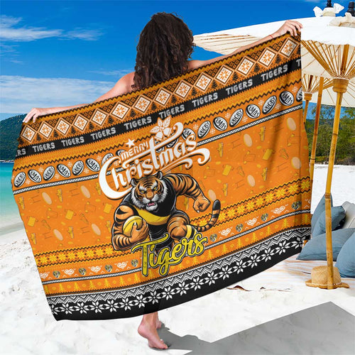 Tigers Football Xmas Sarong Australia AFL Mascot