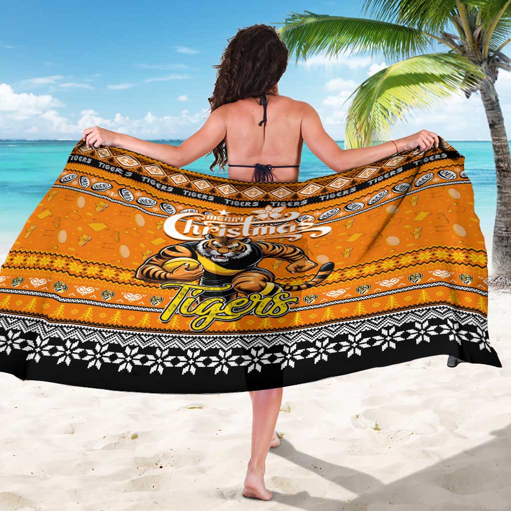 Tigers Football Xmas Sarong Australia AFL Mascot