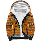 Personalized Tigers Rugby Xmas Sherpa Hoodie Australia AFL Mascot