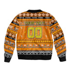 Personalized Tigers Rugby Xmas Sleeve Zip Bomber Jacket Australia AFL Mascot
