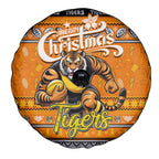 Tigers Football Xmas Spare Tire Cover Australia AFL Mascot