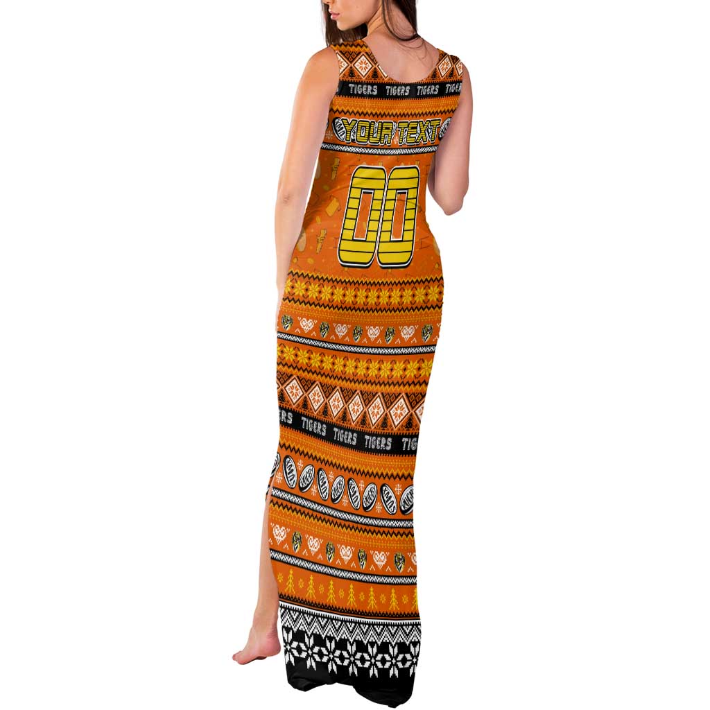 Personalized Tigers Rugby Xmas Tank Maxi Dress Australia AFL Mascot