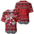Personalized Swans Rugby Xmas Baseball Jersey Australia AFL Mascot