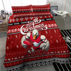 Swans Football Xmas Bedding Set Australia AFL Mascot