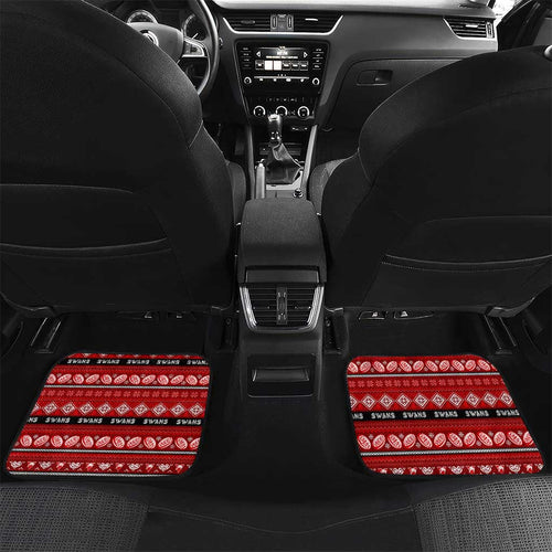 Swans Football Xmas Car Mats Australia AFL Mascot
