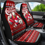 Swans Football Xmas Car Seat Cover Australia AFL Mascot