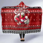 Swans Football Xmas Hooded Blanket Australia AFL Mascot