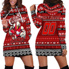 Personalized Swans Rugby Xmas Hoodie Dress Australia AFL Mascot