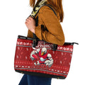 Swans Football Xmas Leather Tote Bag Australia AFL Mascot