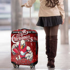 Swans Football Xmas Luggage Cover Australia AFL Mascot