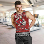 Personalized Swans Rugby Xmas Men Tank Top Australia AFL Mascot