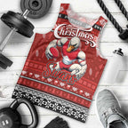 Personalized Swans Rugby Xmas Men Tank Top Australia AFL Mascot