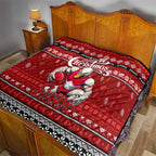 Swans Football Xmas Quilt Australia AFL Mascot