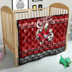 Swans Football Xmas Quilt Australia AFL Mascot