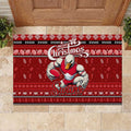 Swans Football Xmas Rubber Doormat Australia AFL Mascot