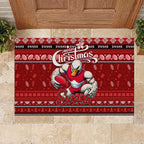 Swans Football Xmas Rubber Doormat Australia AFL Mascot