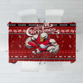Swans Football Xmas Tablecloth Australia AFL Mascot