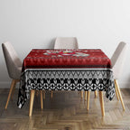 Swans Football Xmas Tablecloth Australia AFL Mascot