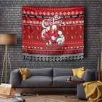 Swans Football Xmas Tapestry Australia AFL Mascot